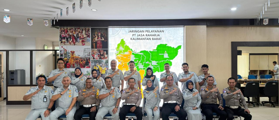 Jasa Raharja dan Korlantas Polri Tingkatkan Sinergi Lewat Monev Penegakkan Hukum TW III 2024