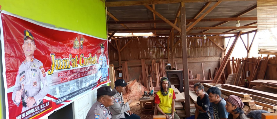 Polsek Kotapadang Gelar Kegiatan Jumat Curhat di Desa Lubuk Mumpo