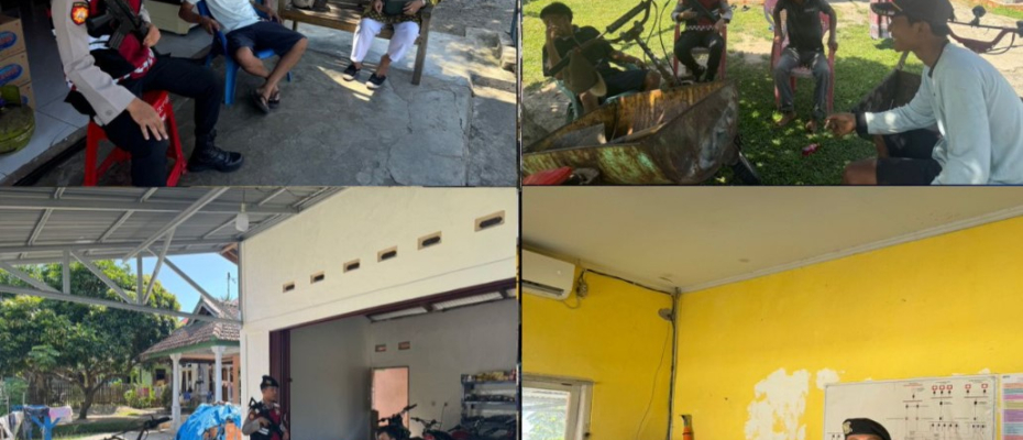 Patroli Pengecekan Objek Vital, Personel Sat Samapta Polres Kaur Sasar ATM di Seputaran Wilkum 