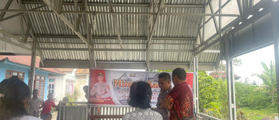 Polsek Sindang Kelingi Gelar Kegiatan Minggu Kasih Bersama Babinkamtibmas