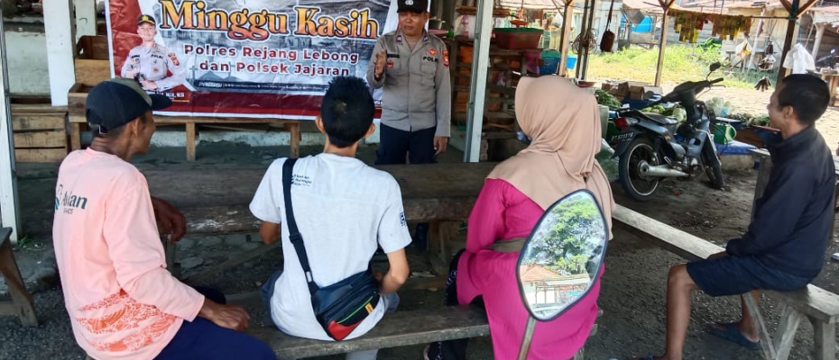 Polsek Padang Ulak Tanding Gelar Minggu Kasih Bersama Bhabinkamtibmas