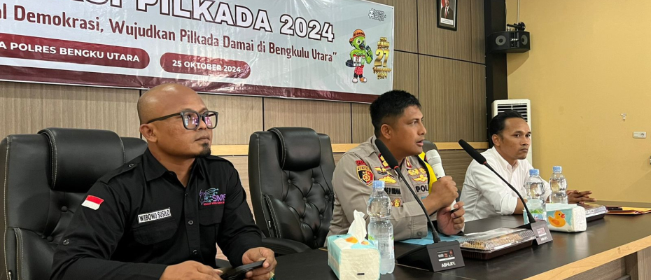 Kapolres BU Ajak Lintas Elemen Mewujudkan Pilkada Damai di Bengkulu Utara