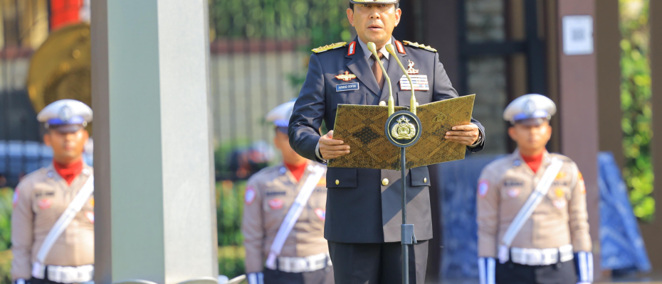Mabes Polri Gelar Upacara Sumpah Pemuda: Indeks Pembangunan Pemuda Harus Ditingkatkan