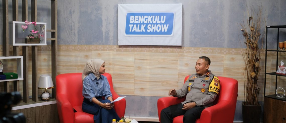 Wujudkan Pemilukada Damai, Kapolda Bengkulu Talkshow Di BE TV