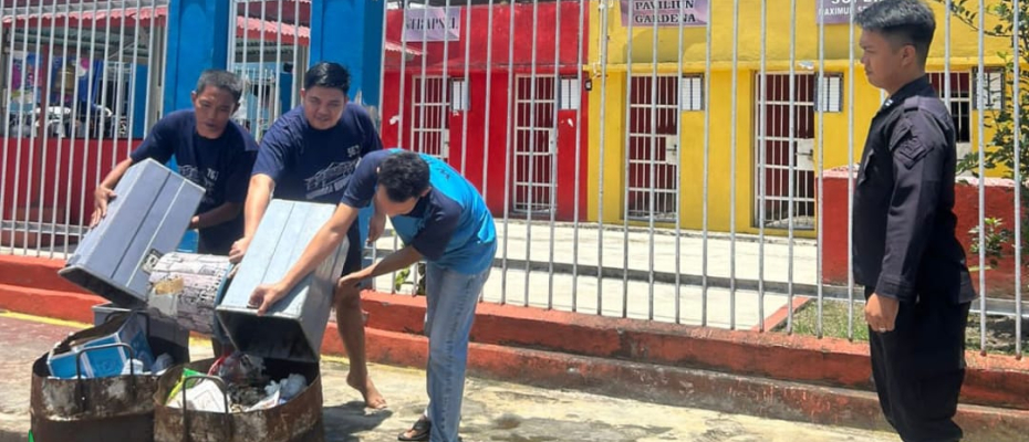 Lapas Curup Lakukan Pengawasan Kebersihan Lingkungan 