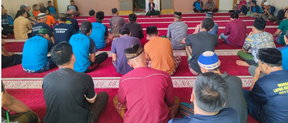 Lapas Curup Beri Asupan Narapidana Dengan Pengetahuan Agama Islam