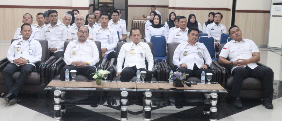 Santosa Kakanwil Kemenkumham Bengkulu Tekankan Jajaran Tindak Lanjuti Survei Penilaian Integrasi KPK 