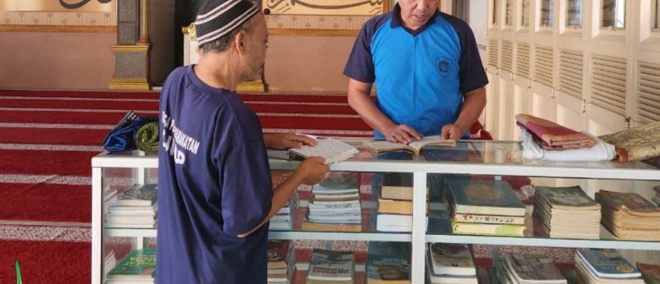 Minat Baca Bagi Warga Binaan Lapas Curup Terus Dimaksimalkan