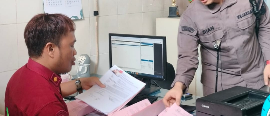 Terima Tahanan Baru, Petugas Lapas Curup Sigap Lakukan Pemeriksaan Kesehatan