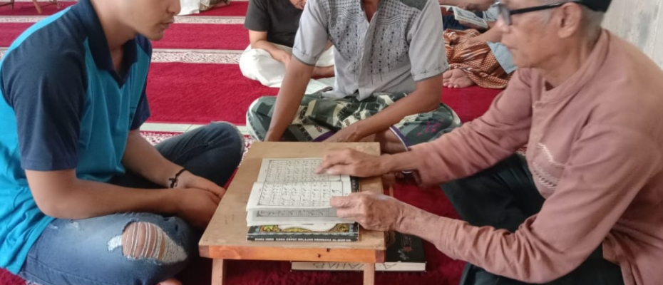 Antusias Warga Binaan Lapas Curup Belajar Mengaji Al Quran