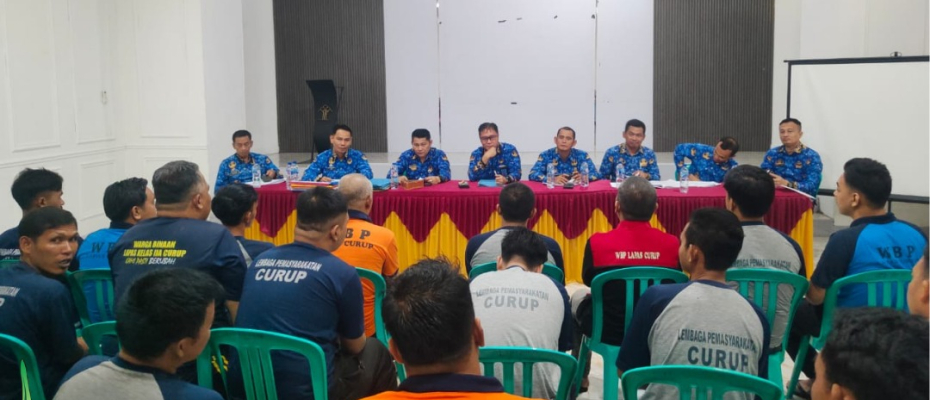Warga Binaan Lapas Curup Ikuti Sidang TPP, Ini Kata Ronaldo