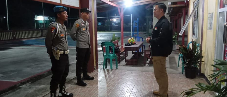 Apel Malam Piket Yanmas Polsek Kaur Utara Tingkatkan Kesiapan Pengamanan