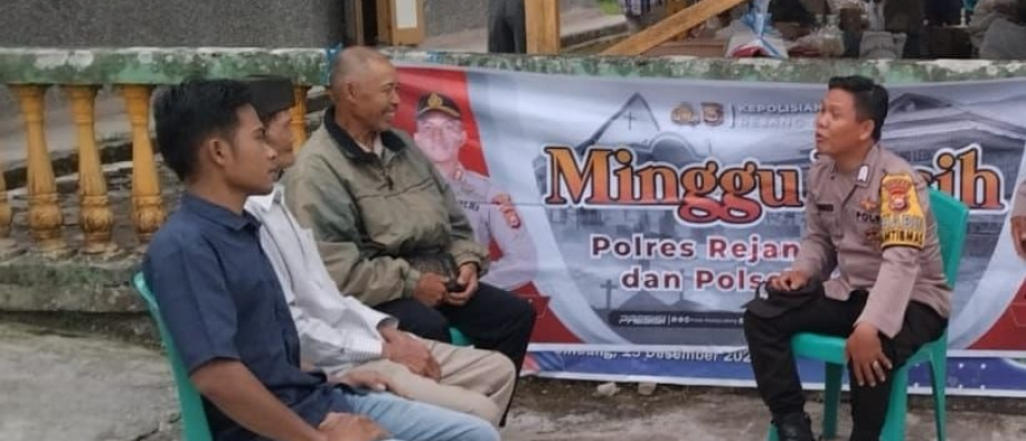 Polsek Sindang Kelingi Gelar Kegiatan Minggu Kasih Bersama Bhabinkamtibmas