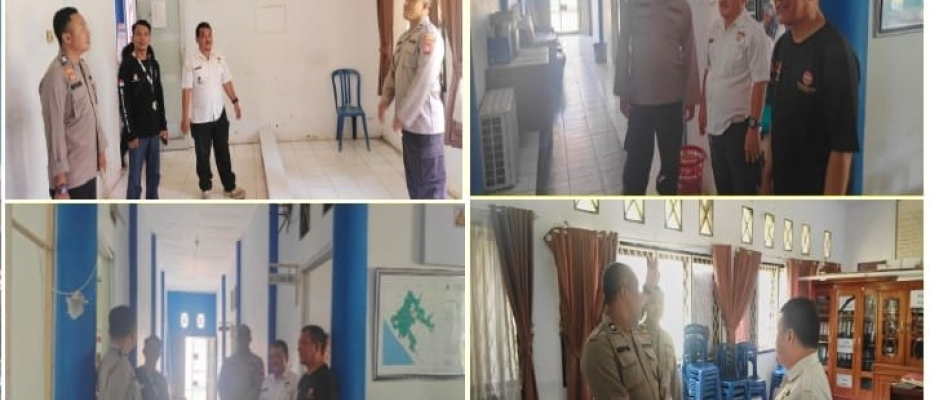 Monitoring dan Pemantauan Gudang Penyimpanan Logistik Pemilu 2024 di Kecamatan Ratu Samban