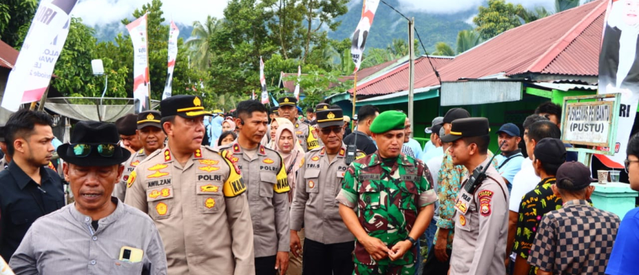 Polres Lebong Kerahkan Personel Untuk Pengamanan Kampanye Calon Bupati dan Wakil Bupati Nomor Urut 01