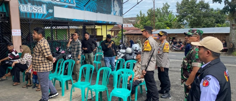 Pastikan Situasi Aman, Kapolres Rejang Lebong dan Forkopimda Tinjau Pelaksanaan Pemungutan Suara Pilkada 2024
