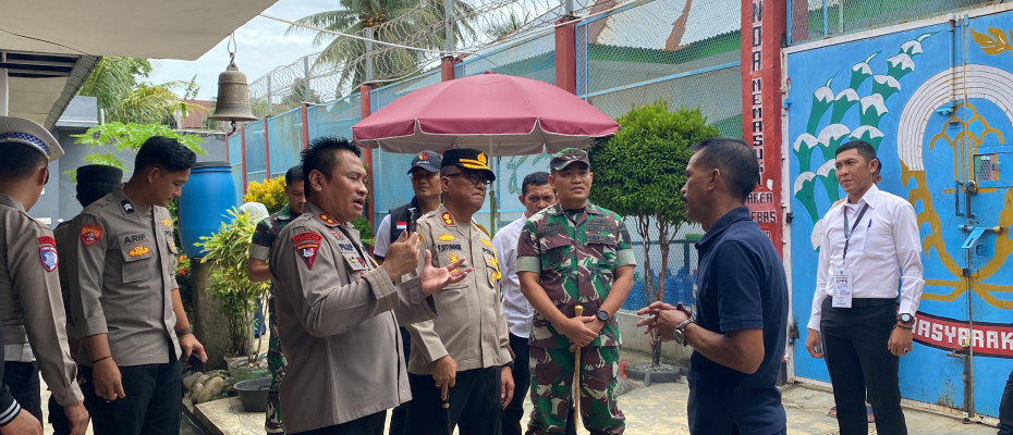 Kapolres BS, Pamatwil OMP Nala dan Forkopimda Cek TPS