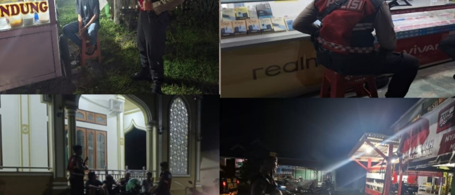 Patroli Presisi Personel Sat Samapta Polres Kaur Pastikan Situasi Aman dan Kondusif