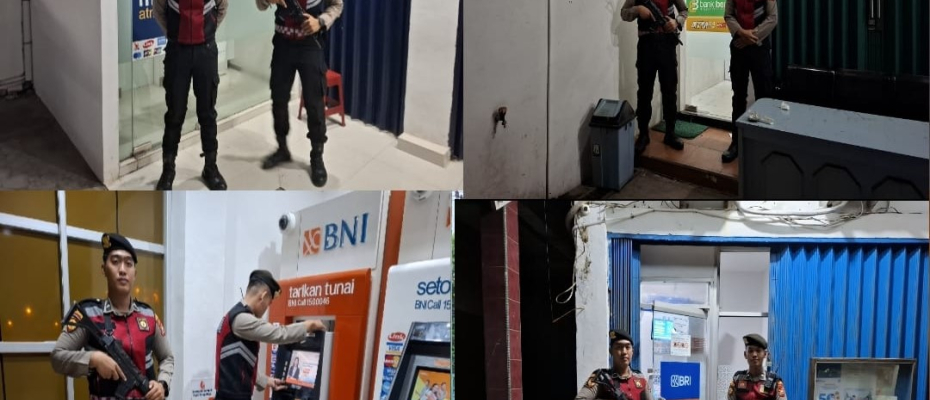 Sat Samapta Polres Kaur Patroli Pengecekan Objek Vital 