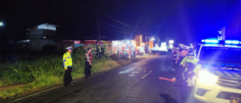 Cooling System, Satlantas dan Satsamapta Polres Lebong Gelar Patroli Gabungan