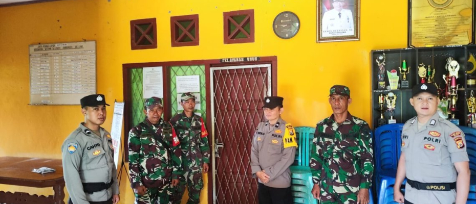 Jaga Demokrasi di Sukaraja, Polres Seluma Perketat Pengamanan Logistik dan Area PPK Pilkada 2024