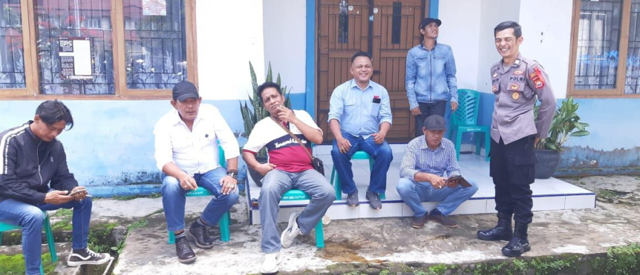 Pasca Pemungutan Suara, Satbinmas Polres Rejang Lebong  Perkuat Patroli Dialogis Sebagai Cooling System