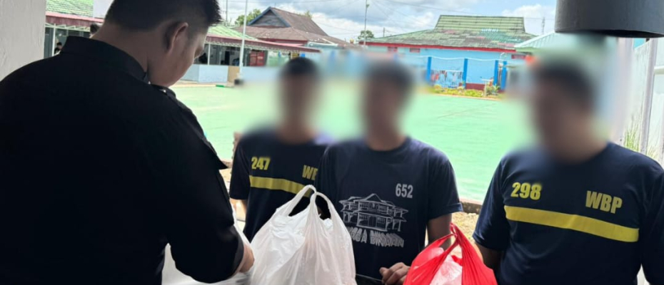 Deteksi Dini Gangguan Kamtib, Petugas Tingkatkan Pemeriksaan Barang Pengunjung Lapas Curup