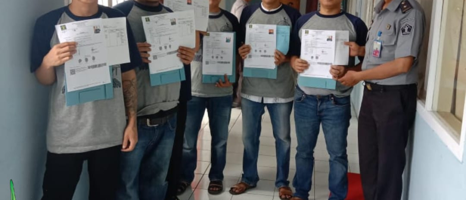 Enam Orang Warga Binaan Lapas Curup Bebas, Penuhi Hak Integrasi