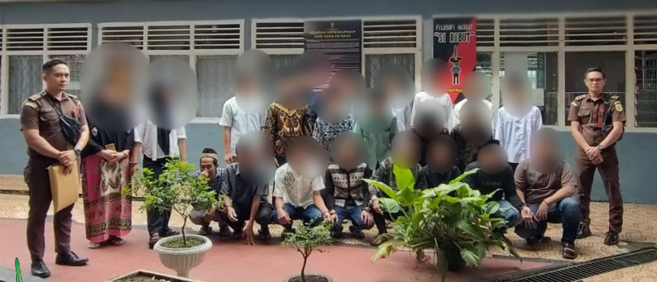 Ikuti Aturan, Puluhan Tahanan Lapas Curup Jalani Proses Persidangan