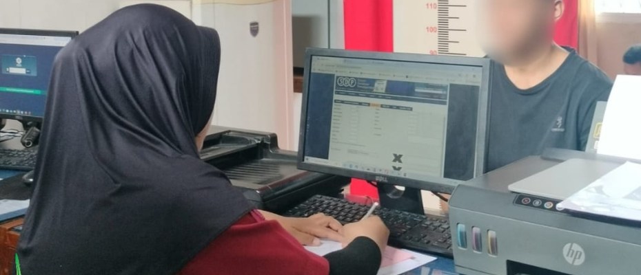 Input Data Tahanan Baru, Pastikan Administrasi Lapas Curup Optimal
