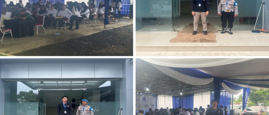 Polsek Muara Bangkahulu Amankan Seleksi Kompetensi PPPK Tahun 2024