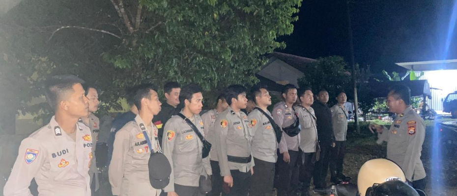 Polres Lebong Lakukan Pengamanan Ketat Rapat Pleno Terbuka Rekapitulasi Suara Pilkada 2024