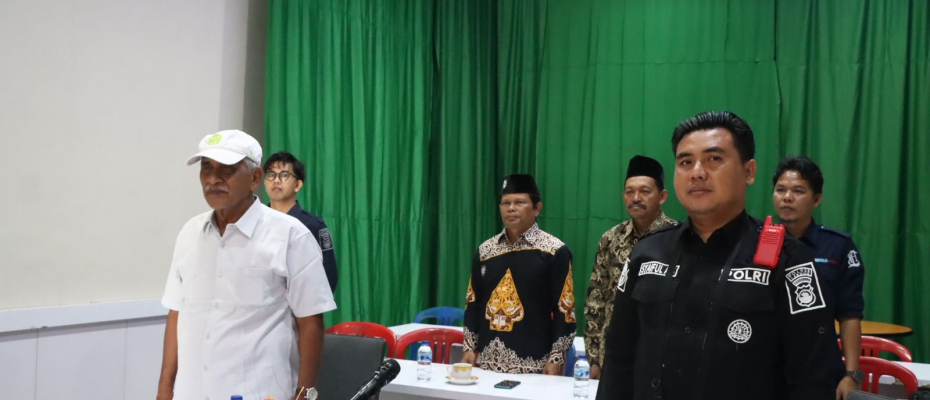 Cooling System Pasca Pilkada, Polres Lebong Bersama Tokoh Masyarakat Ikuti Zoom Meeting Div Humas Polri