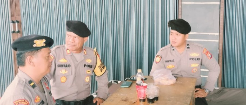 Polres Seluma Melaksanakan Pengamanan KPU,  Bawaslu dan Gudang Logistik  