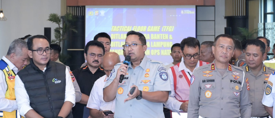 Pastikan Kesiapan Pelayanan Nataru, Jasa Raharja, Kemenhub, dan Korlantas Polri Survei Pelabuhan Merak dan Bakauheni