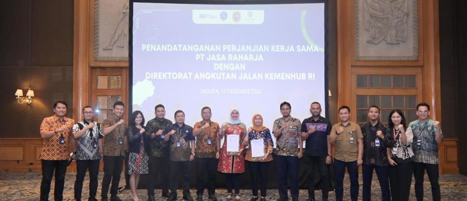 Tingkatkan Pelayanan Angkutan Darat, Jasa Raharja dan Kemenhub Jalin Kerja Sama Strategis melalui Integrasi Data