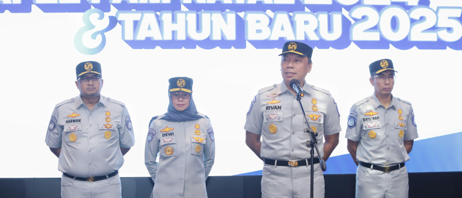 Pastikan Kesiapan Seluruh Personel, Rivan A. Purwantono Pimpin Apel Pengamanan Mudik Nataru Jasa Raharja