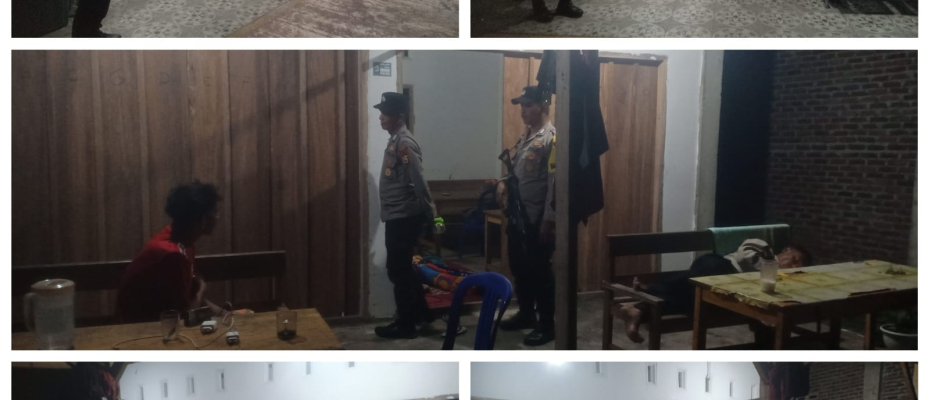 Polsek Kaur Tengah Gelar Patroli Antisipasi Kejahatan dan Premanisme