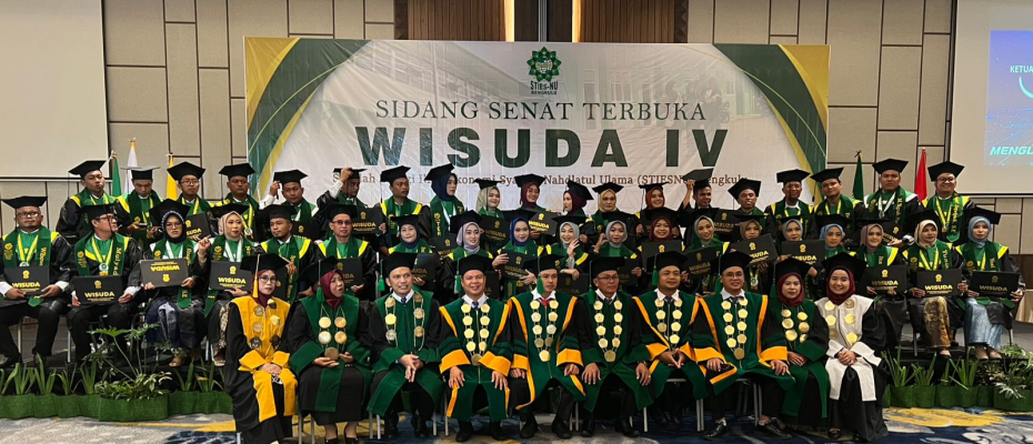 STIESNU Bengkulu Wisuda 38 Sarjana Ekonomi 