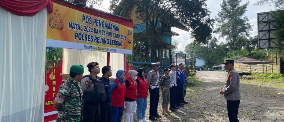 Polres Rejang Lebong Pastikan Pos Pengamanan Nataru Siap Siaga