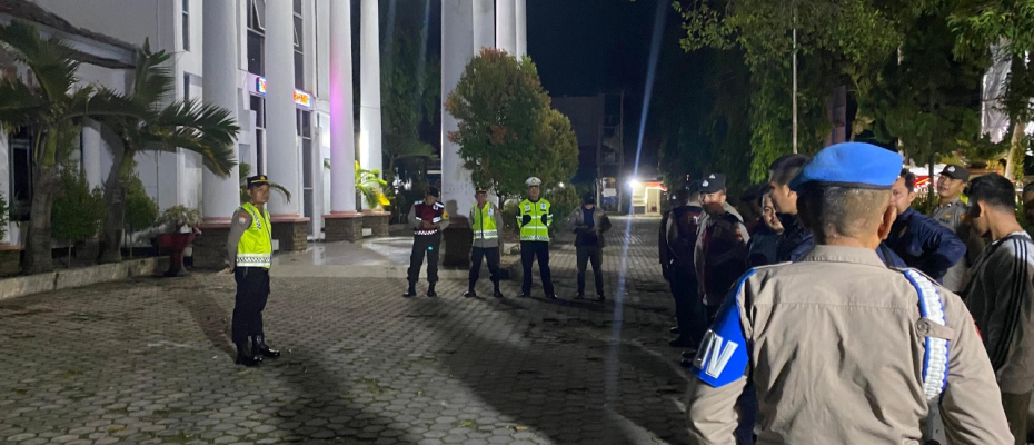 Ciptakan Kamtibmas Kondusif, Polres Bengkulu Selatan Gelar KRYD Malam Minggu