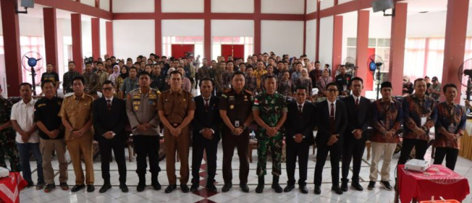 Polres Bengkulu Utara Kerahkan Personil Laksanakan Pengamanan Rapat Pleno Kab Bengkulu Utara