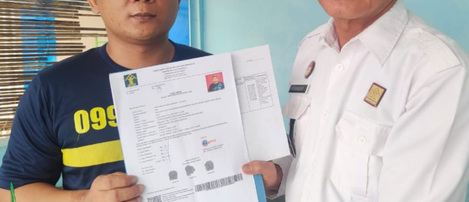 Penuhi Hak, Satu Warga Binaan Dapat Program Bebas Bersyarat