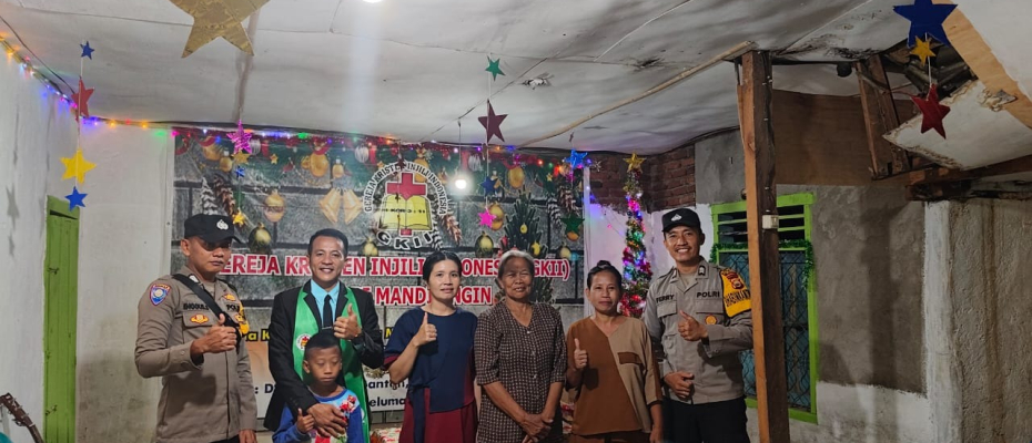 Polres Seluma Gelar Patroli dan Pengamanan Natal 2024 di Gereja-Gereja