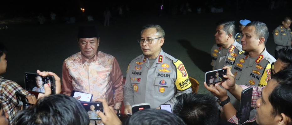 Kapolda Bengkulu Bersama Forkopimda Provinsi Bengkulu Pantau dan Monitor Kamtibmas Pergantian Tahun 2024-2025