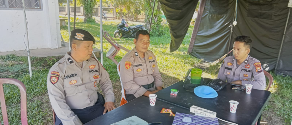 Satgas II Preventif OPS Mantap Praja Nala 2024 Laksanakan Patroli Cooling System di KPU dan Gudang Logistik KPU Bengkulu Selatan