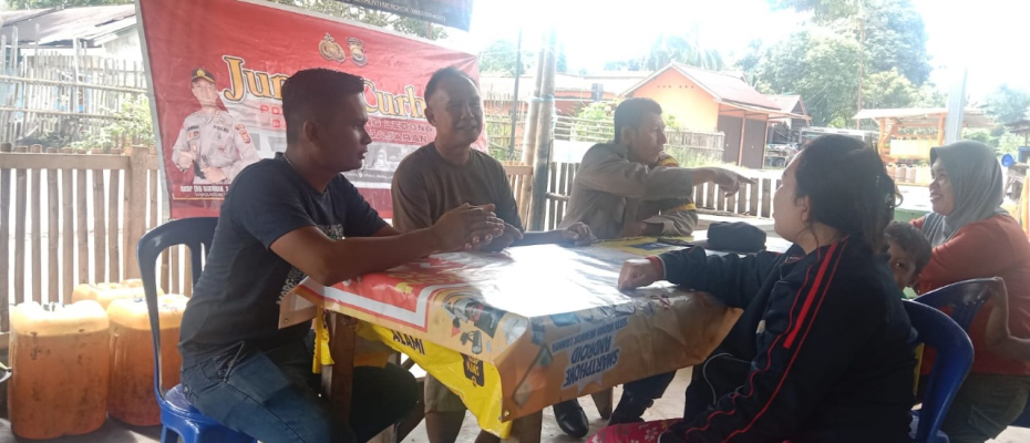 Jumat Curhat: Polsek Padang Ulak Tanding Dengarkan Aspirasi Warga