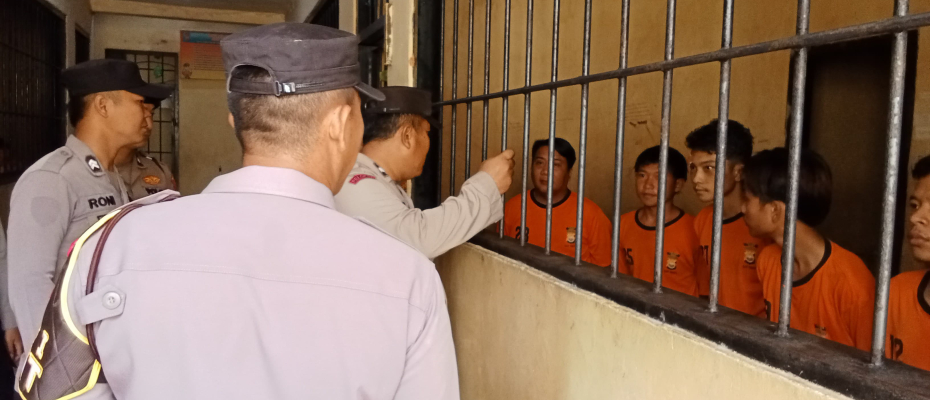 Polres Kaur Gelar Serah Terima Yanmas dan Kontrol Tahanan