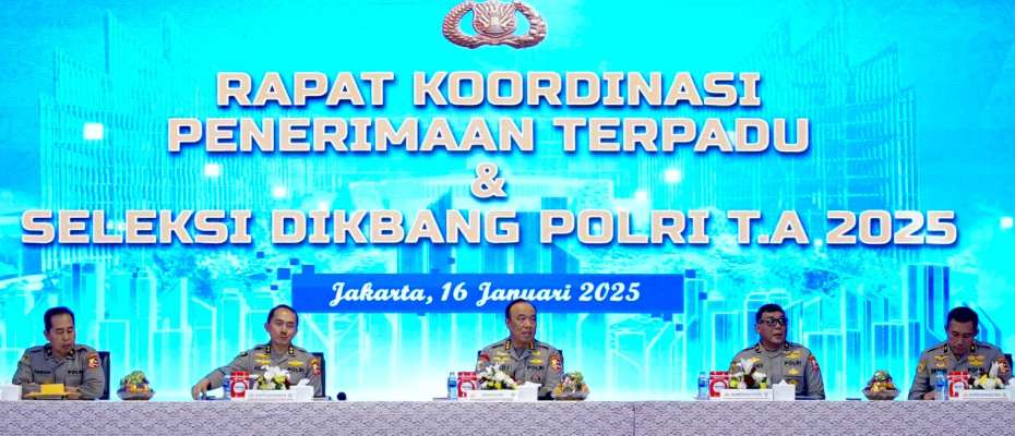 Kick Off Penerimaan Terpadu Polri 2025. Undangan terbuka Untuk Anak-anak Muda Terbaik Bangsa