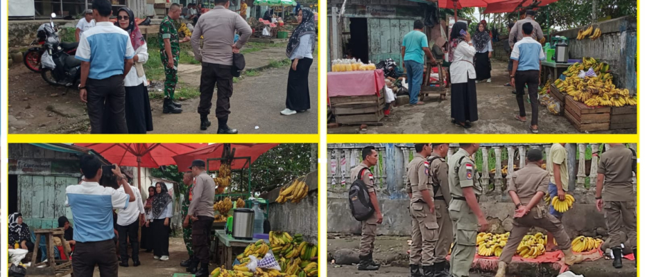 Polsek Ratu Samban Laksanakan Pengamanan Pasca Penertiban PKL di Depan Mega Mall dan PTM